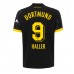 Borussia Dortmund Sebastien Haller #9 Replika Borta matchkläder 2023-24 Korta ärmar